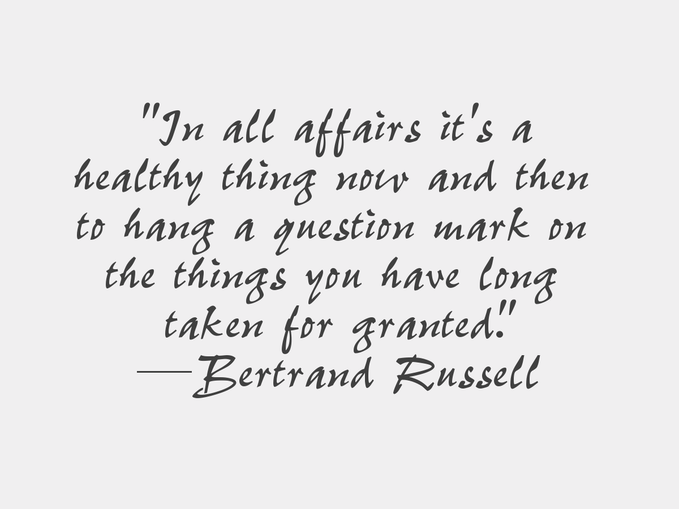 Bertrand Russell quote